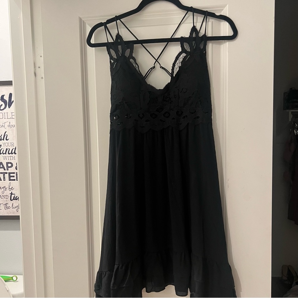New lace free people dress- small but super stretchy can fit medium